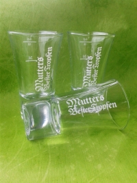 Mutters Gastro-Stamper, "Mutters Bester Tropfen" Kräuterlikör, Kräuterbitter